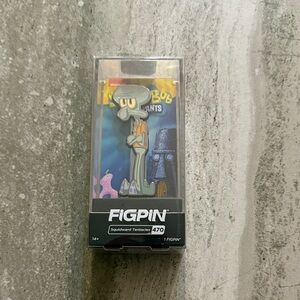 FIGPIN Squidward Tentacles Collectible Pin - Gray